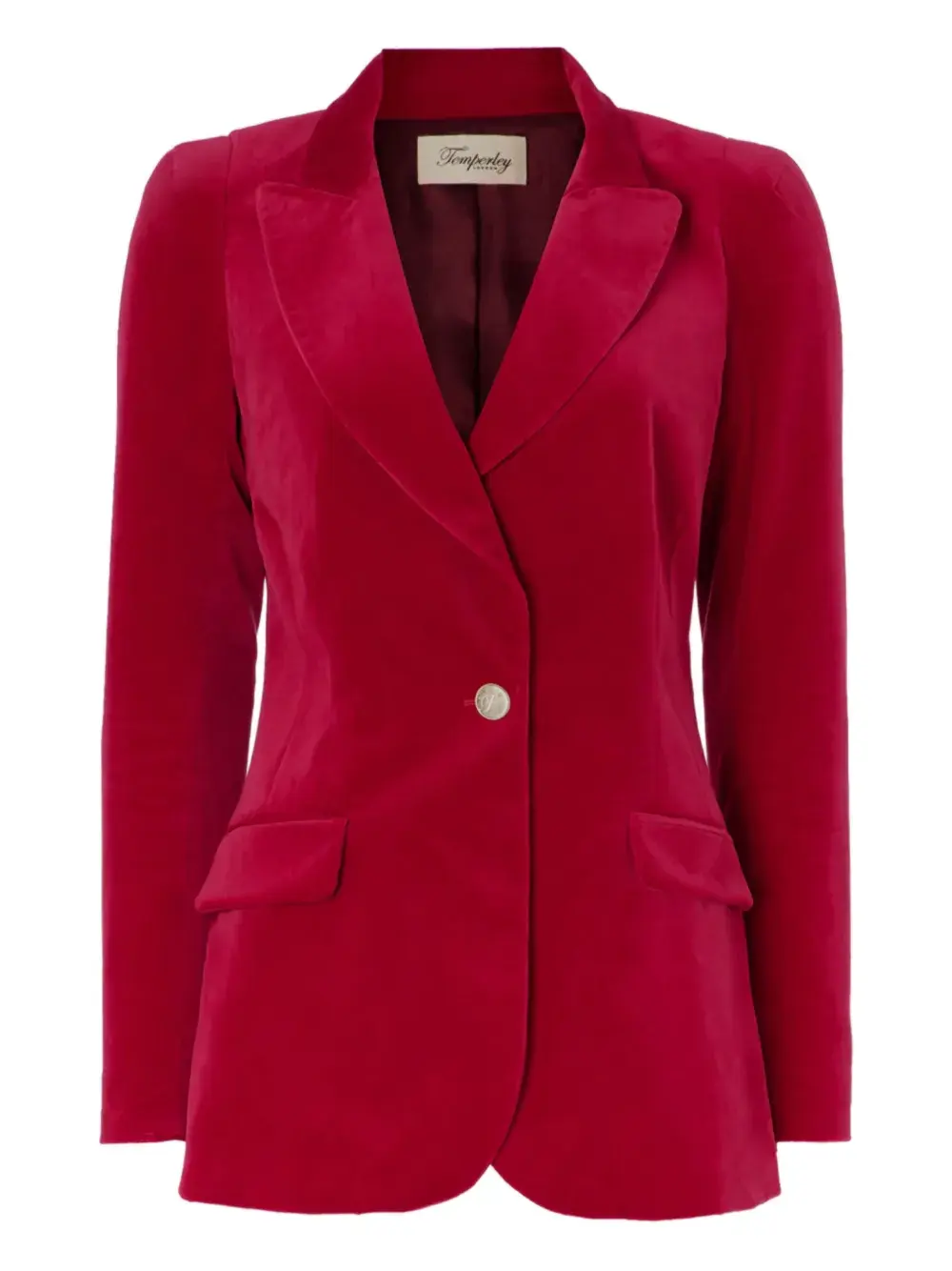 Бархатный блейзер Temperley London, розовый
Бархатный блейзер Temperley London, розовый