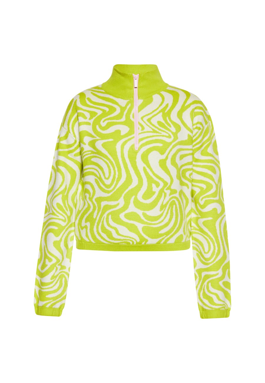 Джемпер myMo CO-BRANDED WITH SWIRLY, Wollweiss Limette/Off-White
Джемпер myMo CO-BRANDED WITH SWIRLY, Wollweiss Limette/Off-White