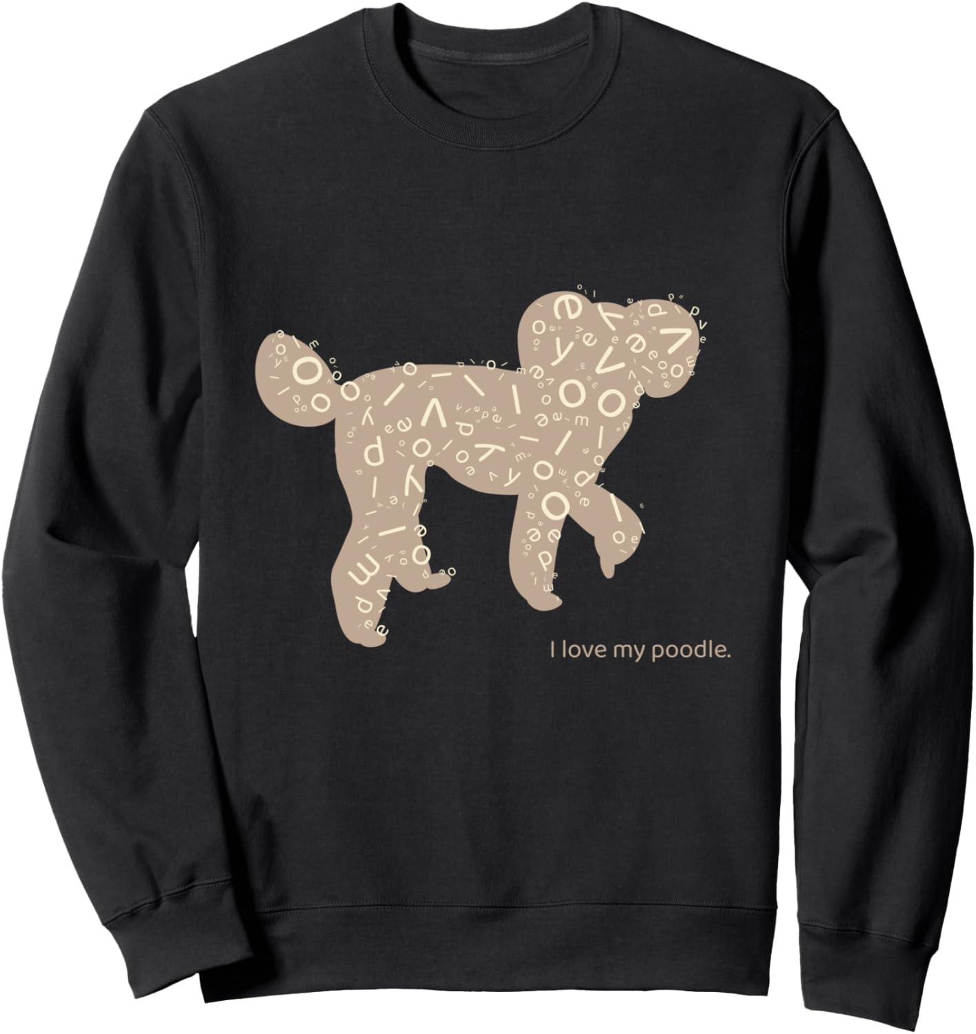 Стильная толстовка с милым простым рисунком пуделя, выполненная в приглушенных тонах, с логотипом собаки Mettan, черный
Стильная толстовка с милым простым рисунком пуделя, выполненная в приглушенных тонах, с логотипом собаки Mettan, черный