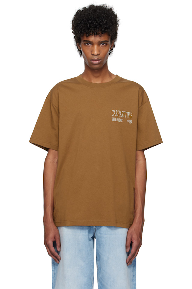 Футболка Best in class Carhartt Work In Progress, коричневый
Футболка Best in class Carhartt Work In Progress, коричневый