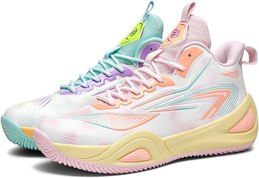 Унисекс баскетбольные кроссовки MAUGELY, противоскользящие, легкие, удобные, модные, для бега в помещении и на улице, зеленый/розовый
Унисекс баскетбольные кроссовки MAUGELY, противоскользящие, легкие, удобные, модные, для бега в помещении и на улице, зеленый/розовый