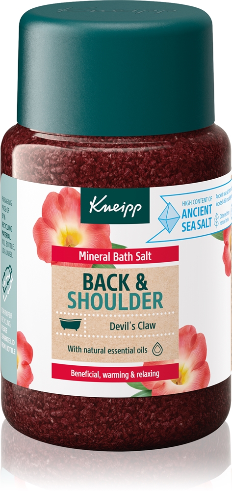 Соль для ванн для спины и плеч Kneipp, 500 гр
Соль для ванн для спины и плеч Kneipp, 500 гр