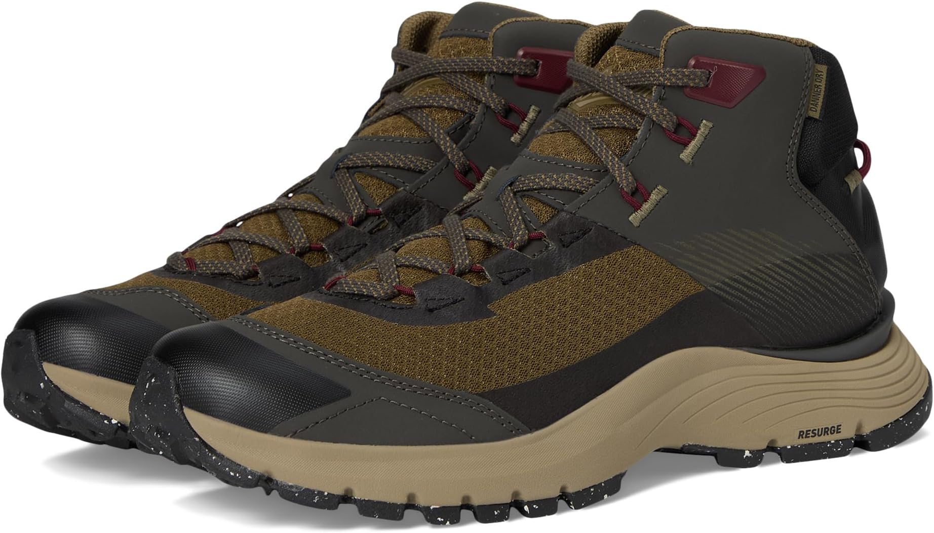 Походные ботинки Danner Trail Junction Mid, цвет Black Olive/Port
Походные ботинки Danner Trail Junction Mid, цвет Black Olive/Port