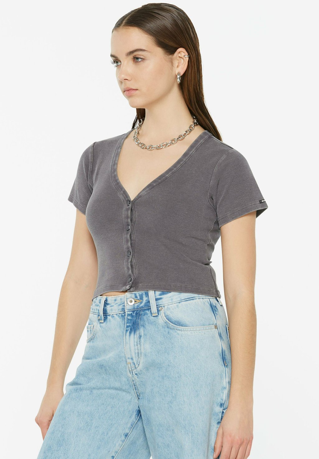 Кардиган CLE-O CROPPED Harlem Soul, антрацит
Кардиган CLE-O CROPPED Harlem Soul, антрацит