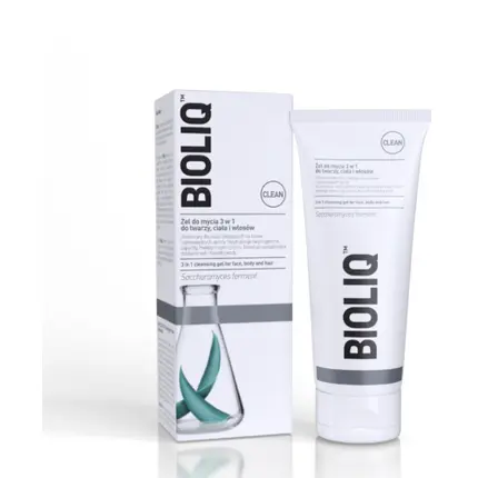 Bioliq 3 в 1 очищающий гель для лица, тела и волос 180мл, Clean 
Bioliq 3 в 1 очищающий гель для лица, тела и волос 180мл, Clean