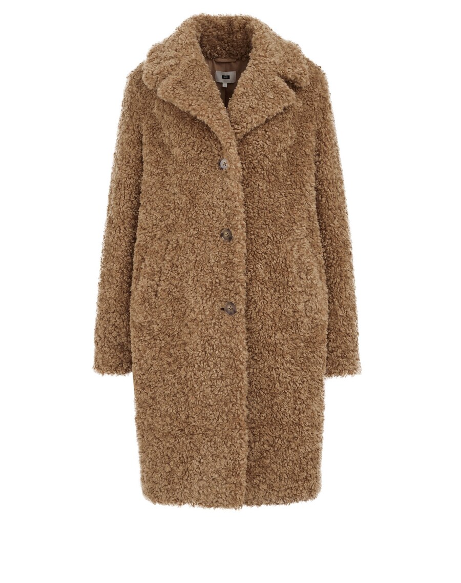 Зимнее пальто WE Fashion, цвет Brown/Caramel/Light brown 
Зимнее пальто WE Fashion, цвет Brown/Caramel/Light brown