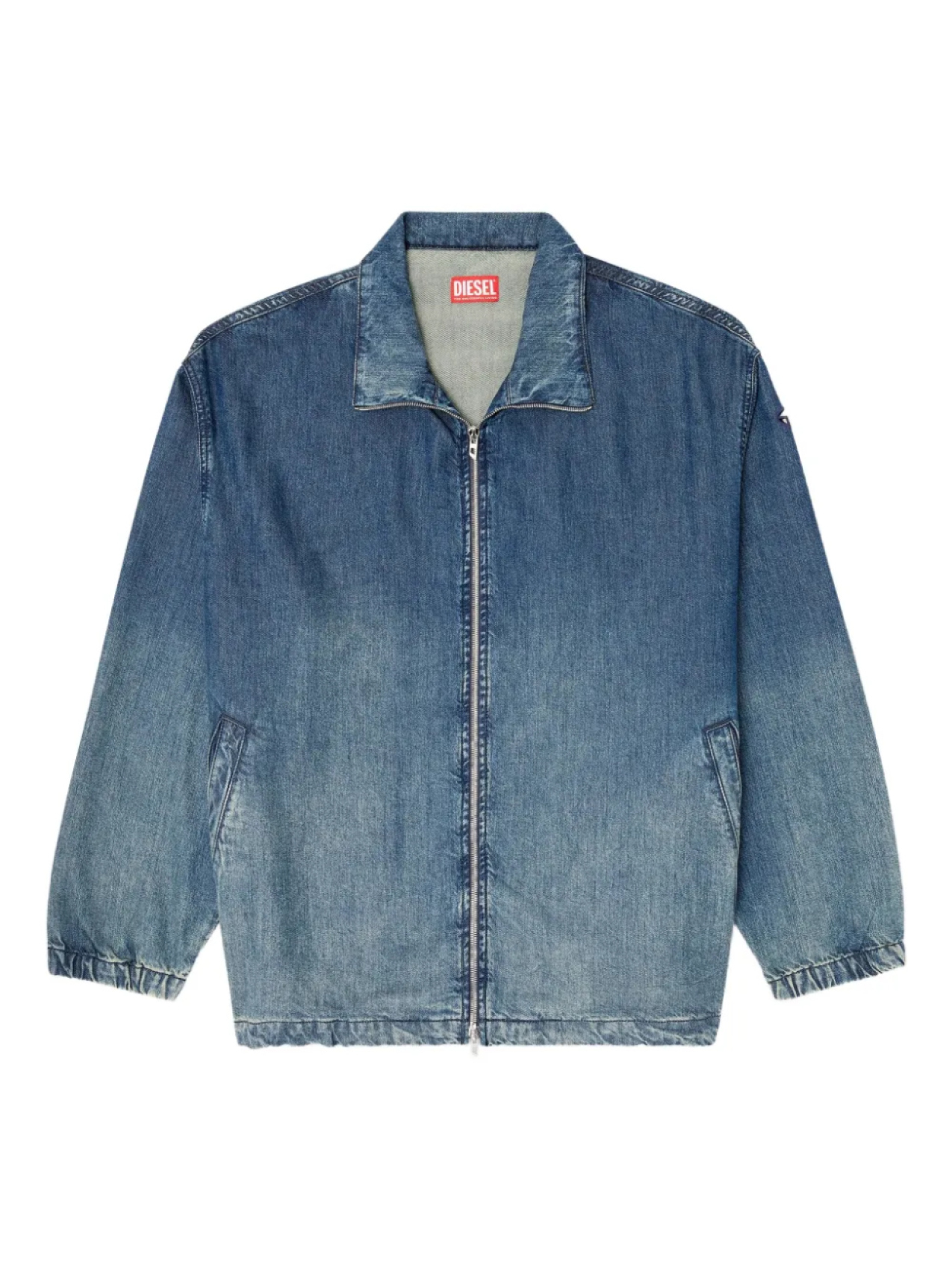 Джинсовая куртка на молнии Diesel, синий
Джинсовая куртка на молнии Diesel, синий