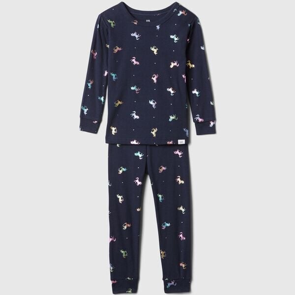 Длинная пижама с принтом по всей поверхности Gap, синий
Длинная пижама с принтом по всей поверхности Gap, синий