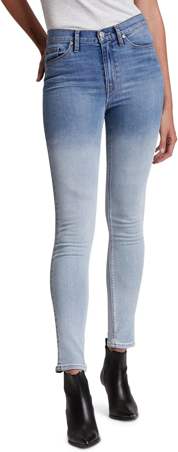 Hudson Womens Barbara High Rise Super Skinny Ankle Jean
Hudson Womens Barbara High Rise Super Skinny Ankle Jean
