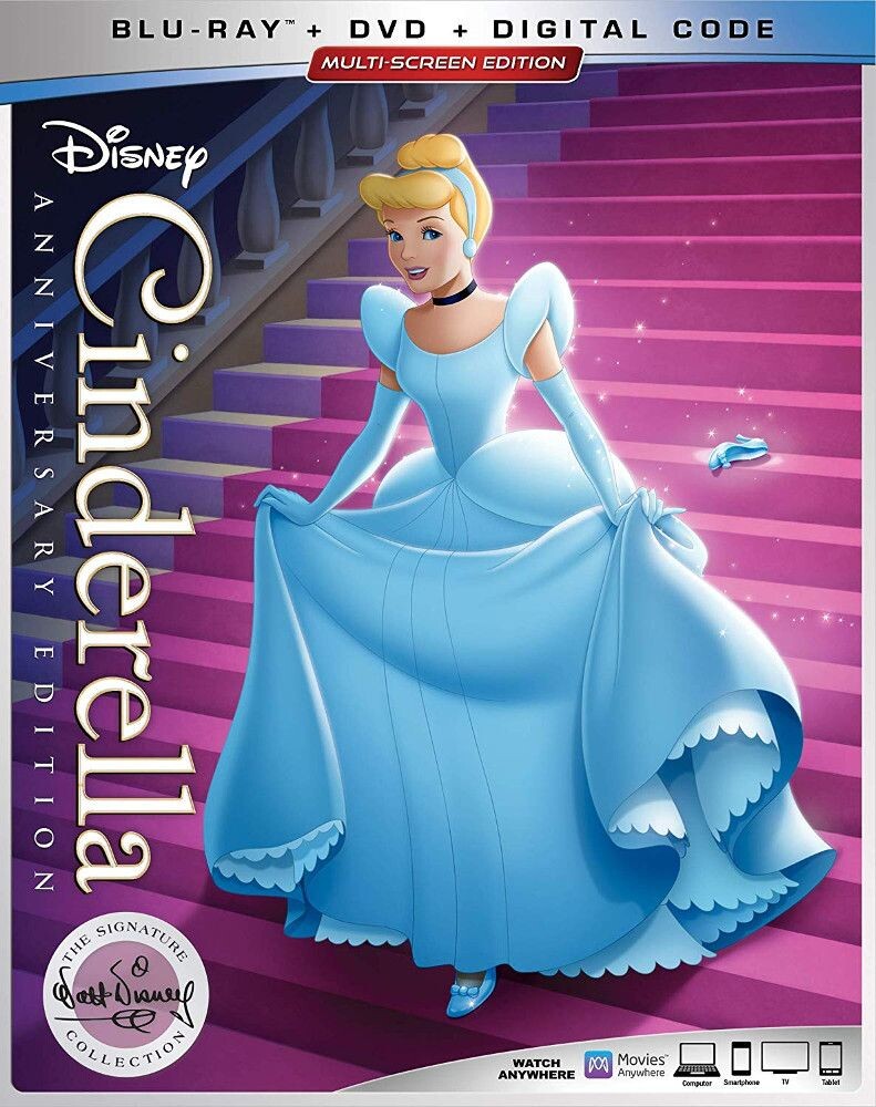 Диск Blu-ray Cinderella: Anniversary Editio
Диск Blu-ray Cinderella: Anniversary Editio