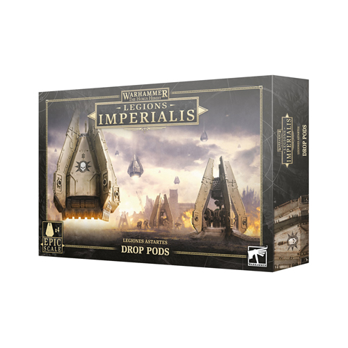 Фигурка Legions Imperialis: Legion Drop Pods Games Workshop
Фигурка Legions Imperialis: Legion Drop Pods Games Workshop