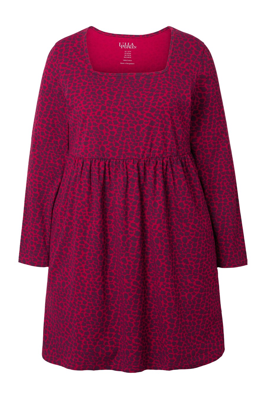 Туника Ulla Popken, рубиново-красный/черный
Туника Ulla Popken, рубиново-красный/черный