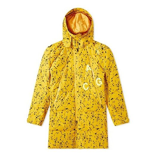 Пуховик lab acg down fill parka охра Nike, желтый 
Пуховик lab acg down fill parka охра Nike, желтый