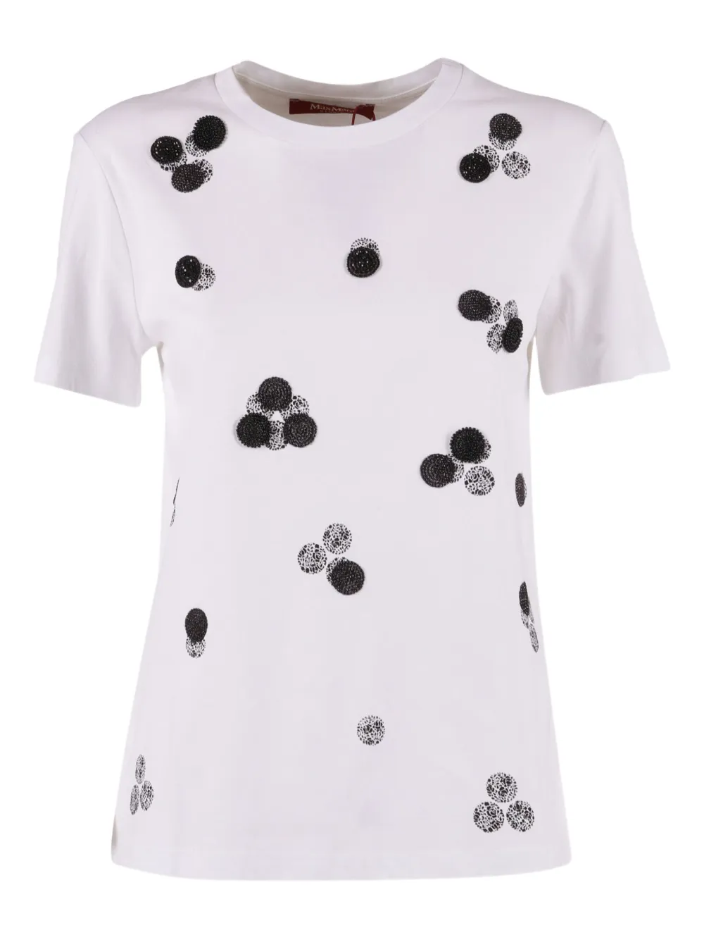 Футболка Umano с бисерной отделкой Max Mara, белый
Футболка Umano с бисерной отделкой Max Mara, белый