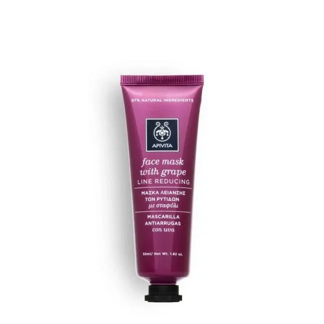 Apivita Face Mask Grape 50 мл Лифтинг-маска для лица
Apivita Face Mask Grape 50 мл Лифтинг-маска для лица