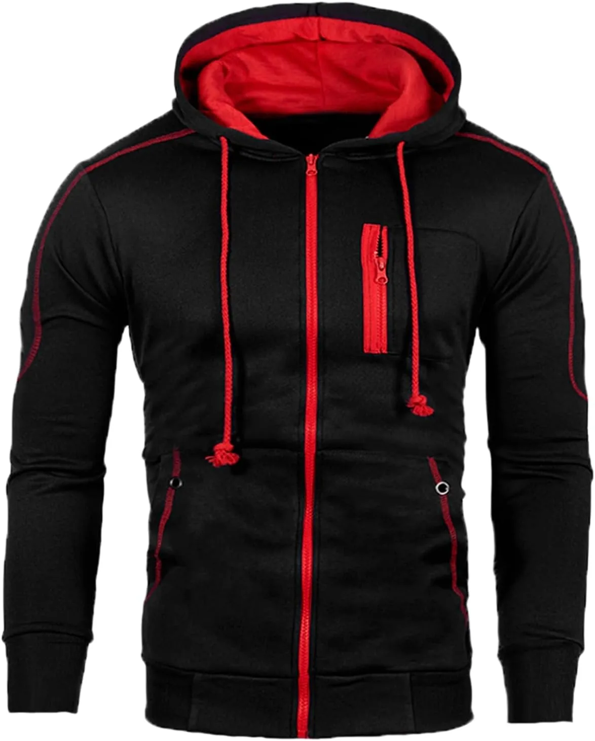 Мужская худи с цветными блоками на молнии YSERB
Мужская худи с цветными блоками на молнии YSERB