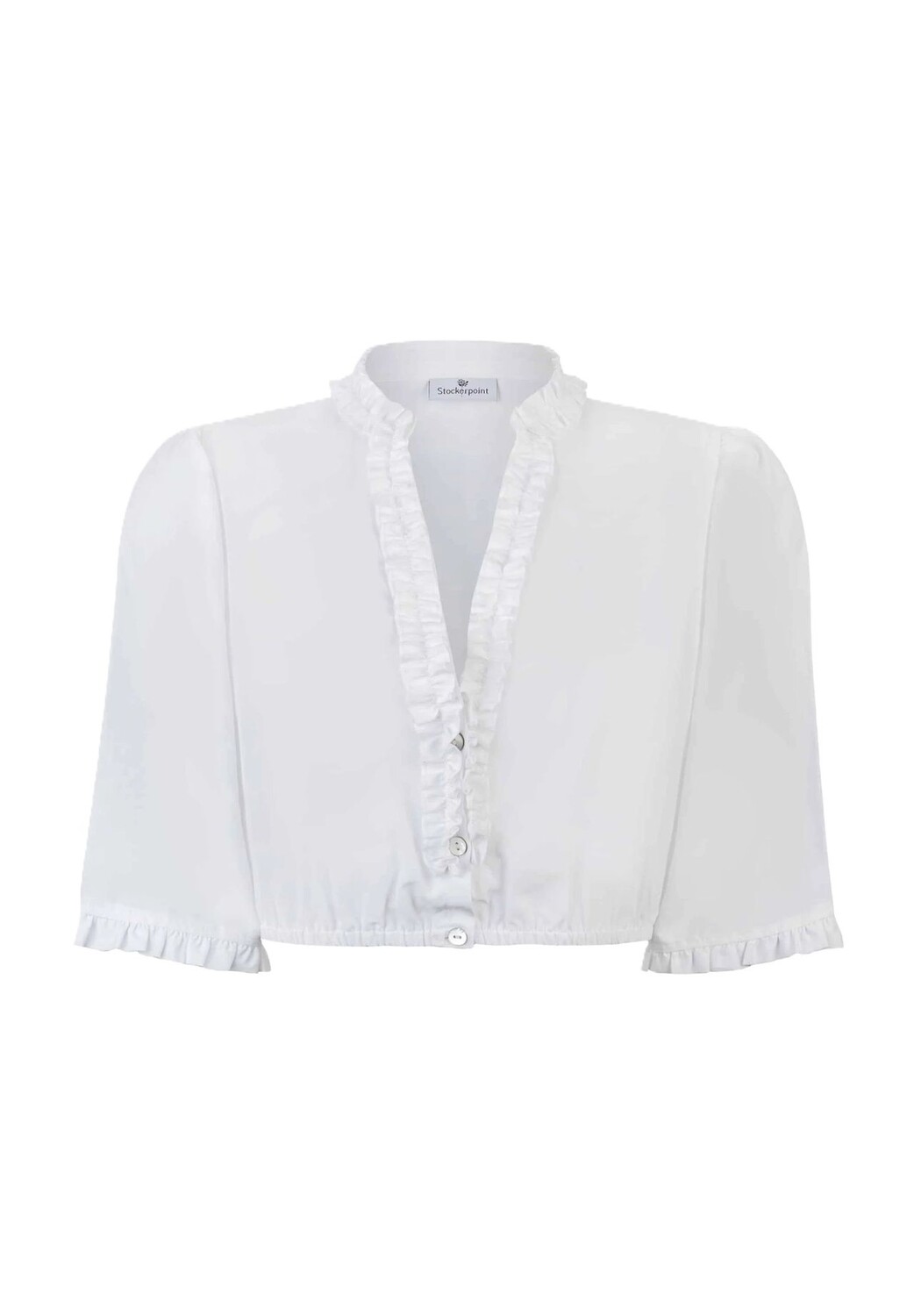 Блуза дирндль, воротник стойка, V-образный вырез, женская STOCKERPOINT, белый
Блуза дирндль, воротник стойка, V-образный вырез, женская STOCKERPOINT, белый