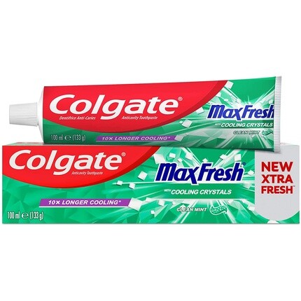 Зубная паста Max Fresh Clean с мятой 100 мл, Colgate
Зубная паста Max Fresh Clean с мятой 100 мл, Colgate