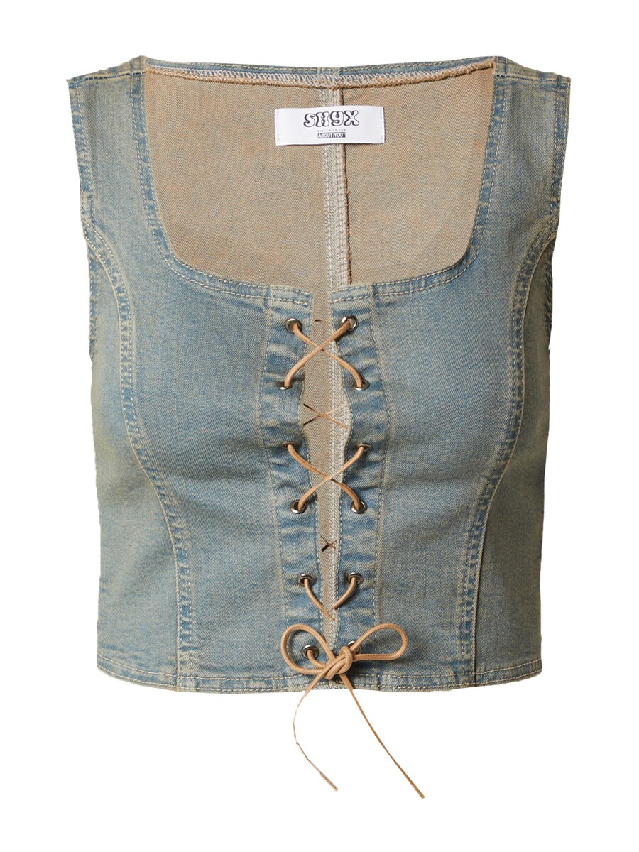 Топ SHYX Iris, Blue Denim
Топ SHYX Iris, Blue Denim