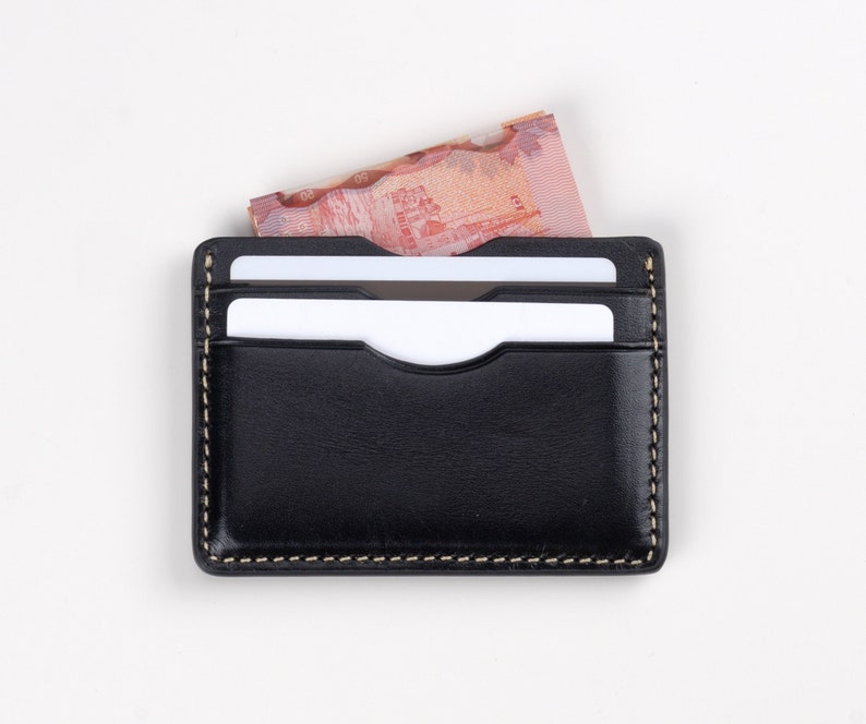 Тонкий кошелек для карт из натуральной кожи ручной работы - бежевый DecentLiving
Тонкий кошелек для карт из натуральной кожи ручной работы - бежевый DecentLiving