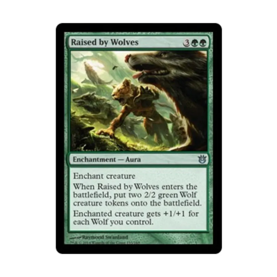 CCG Воспитанный волками (U), MTG - Born of the Gods
CCG Воспитанный волками (U), MTG - Born of the Gods