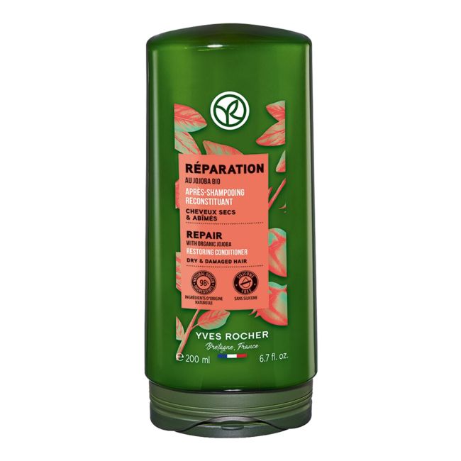 Восстанавливающий кондиционер для волос Yves Rocher, 200 мл
Восстанавливающий кондиционер для волос Yves Rocher, 200 мл
