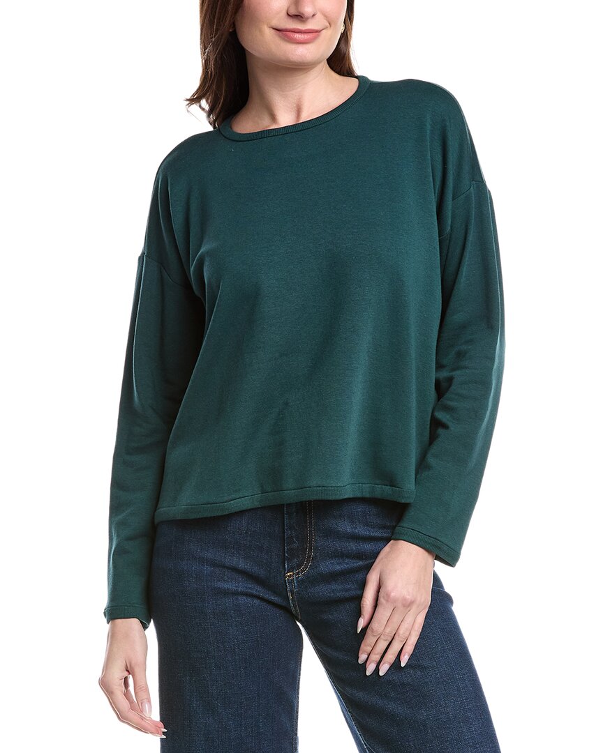 Укороченный топ свободного кроя от EILEEN FISHER, зеленый
Укороченный топ свободного кроя от EILEEN FISHER, зеленый