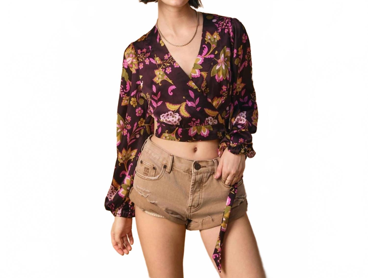 Правда или ложь блуза с пузырчатыми рукавами в цвете цветущего инжира DRESS FORUM, Fig Blossom
Правда или ложь блуза с пузырчатыми рукавами в цвете цветущего инжира DRESS FORUM, Fig Blossom