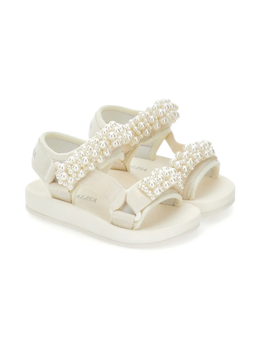 Босоножки с искусственным жемчугом Monnalisa, белый
Босоножки с искусственным жемчугом Monnalisa, белый