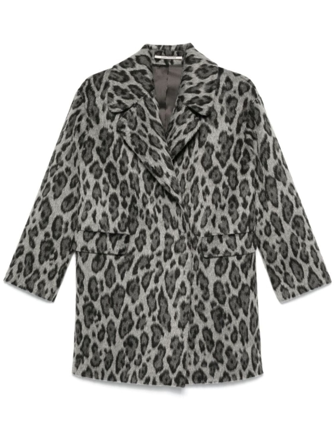 Tagliatore пальто с леопардовым принтом, серый
Tagliatore пальто с леопардовым принтом, серый