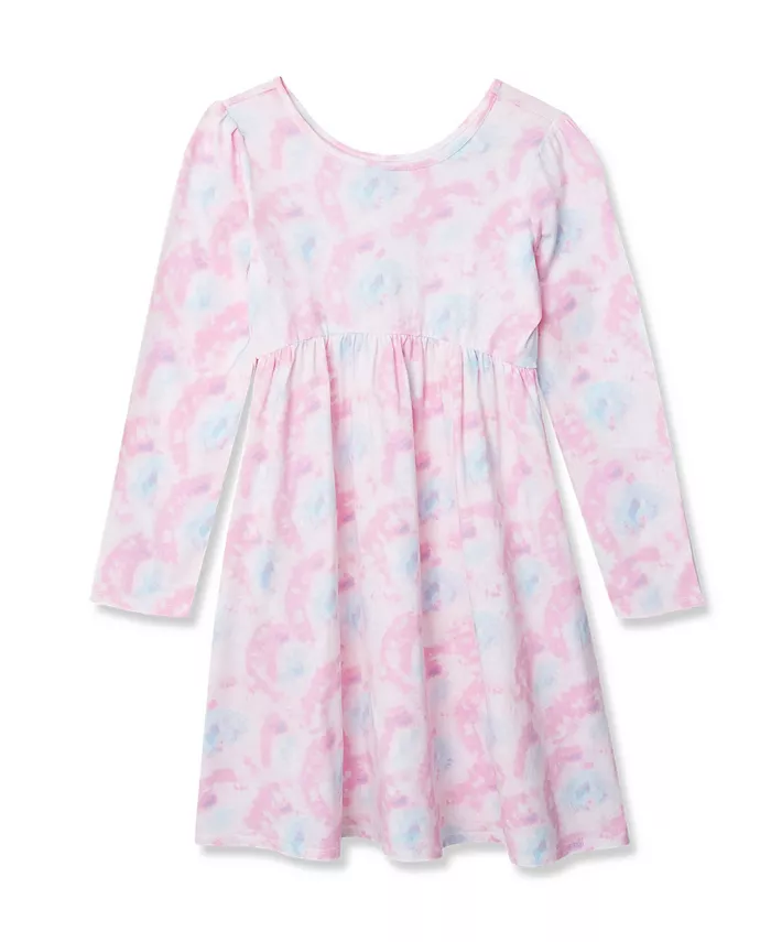 Детское платье с длинными рукавами и сборкой на талии из джерси Lands' End, розовый
Детское платье с длинными рукавами и сборкой на талии из джерси Lands' End, розовый