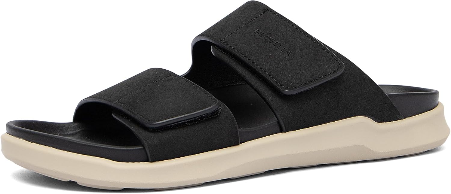 Мужские летние сандалии NEWBELLA - удобные пляжные шлепанцы для дома и улицы, легкие быстро сохнущие тапки с поддержкой свода стопы, повседневная обувь для бассейна, черный
Мужские летние сандалии NEWBELLA - удобные пляжные шлепанцы для дома и улицы, легкие быстро сохнущие тапки с поддержкой свода стопы, повседневная обувь для бассейна, черный