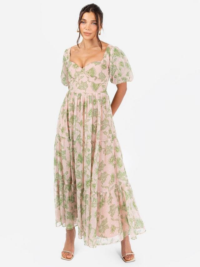 Платье мидакси с гофрированной спинкой с пышными рукавами Anaya With Love, цвет Blush
Платье мидакси с гофрированной спинкой с пышными рукавами Anaya With Love, цвет Blush