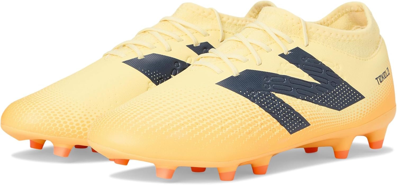 Футбольные бутсы New Balance Unisex-Child Tekela Magique Fg V4+, Parchment/Clementine/Hot Mango
Футбольные бутсы New Balance Unisex-Child Tekela Magique Fg V4+, Parchment/Clementine/Hot Mango