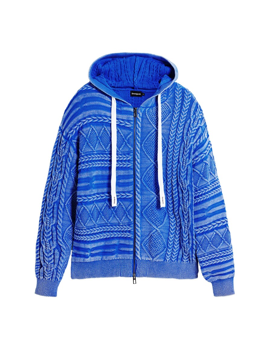 Свитер Desigual, синий
Свитер Desigual, синий