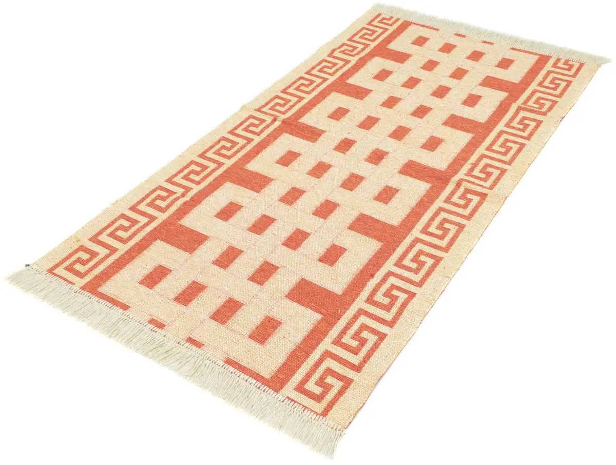 Шерстяной ковер Morgenland "Kilim Carpet Nile", прямоугольный, чистый хлопок 80х150 см, цвет Orange
Шерстяной ковер Morgenland "Kilim Carpet Nile", прямоугольный, чистый хлопок 80х150 см, цвет Orange