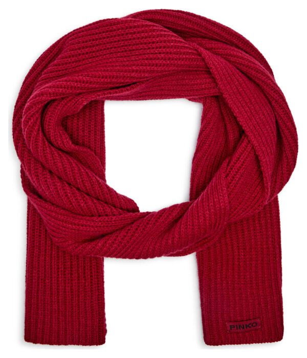 Шарф женский Pinko с добавлением кашемира, бургундия
Шарф женский Pinko с добавлением кашемира, бургундия