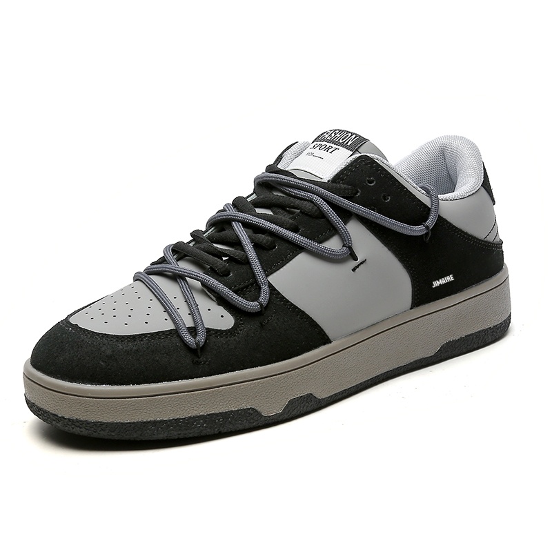 King Jinmai Мужские лоу-топ скейтборд кроссовки черные, цвет Black
King Jinmai Мужские лоу-топ скейтборд кроссовки черные, цвет Black