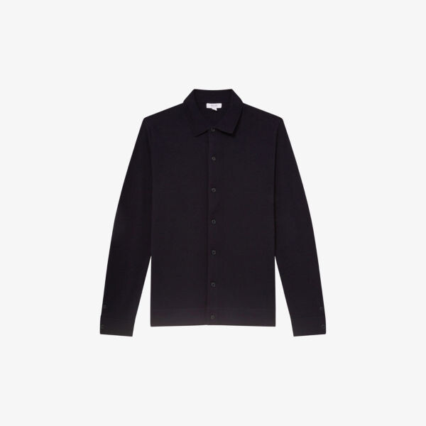 Шерстяной кардиган Forbes на пуговицах Reiss, темно-синий
Шерстяной кардиган Forbes на пуговицах Reiss, темно-синий