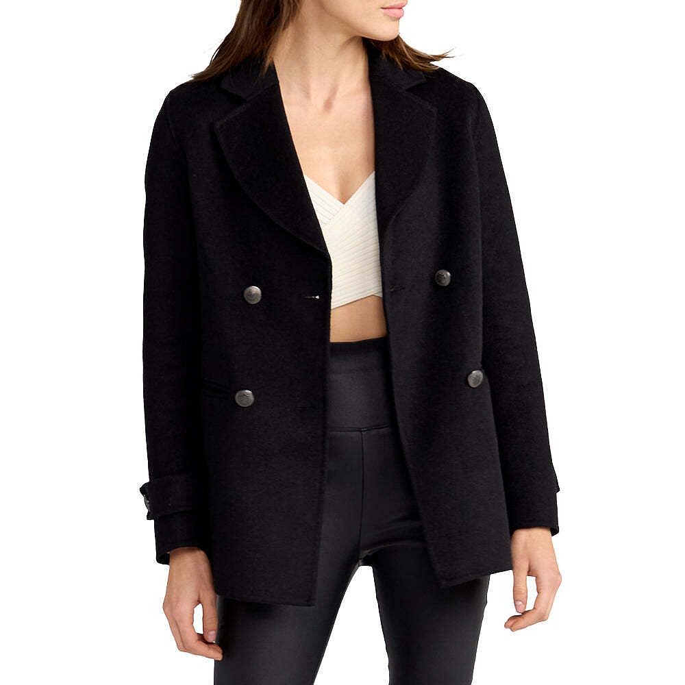 Бушлат женский Belle & Bloom с металлическими пуговицами, черный
Бушлат женский Belle & Bloom с металлическими пуговицами, черный