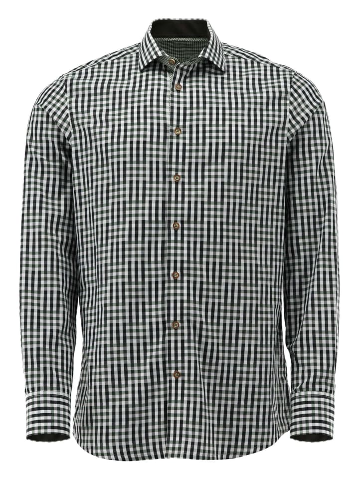 Традиционная рубашка Зуфир в традиционном зеленом цвете OS-Trachten
Традиционная рубашка Зуфир в традиционном зеленом цвете OS-Trachten