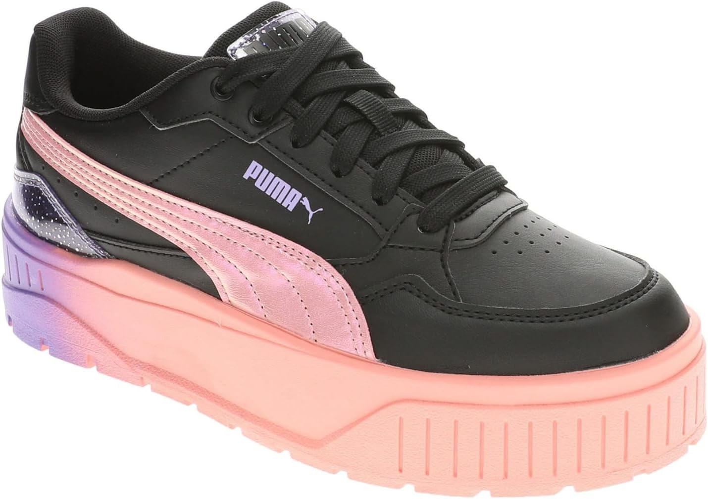 Детские кроссовки Puma Karmen II Idol (для детей постарше), черный/розовый/лавандовый
Детские кроссовки Puma Karmen II Idol (для детей постарше), черный/розовый/лавандовый