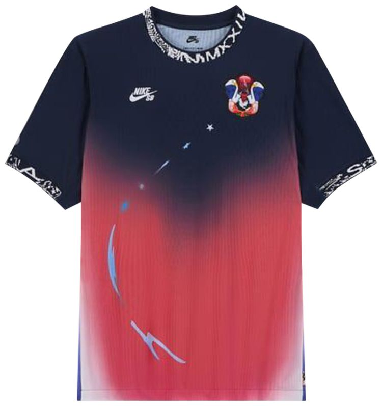 Джерси Nike SB Team USA Dri-FIT ADV Short-Sleeve Jersey 'Obsidian/Bright Crimson', синий
Джерси Nike SB Team USA Dri-FIT ADV Short-Sleeve Jersey 'Obsidian/Bright Crimson', синий