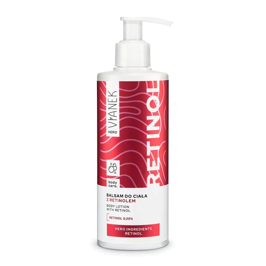 Лосьон для тела с ретинолом - 300 мл - Vianek Hero
Лосьон для тела с ретинолом - 300 мл - Vianek Hero