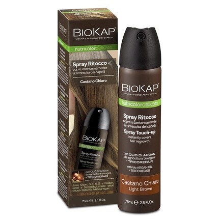 Biokap Nutricolor Spray Touch-Up 75 мл светло-коричневый, Bios Line
Biokap Nutricolor Spray Touch-Up 75 мл светло-коричневый, Bios Line
