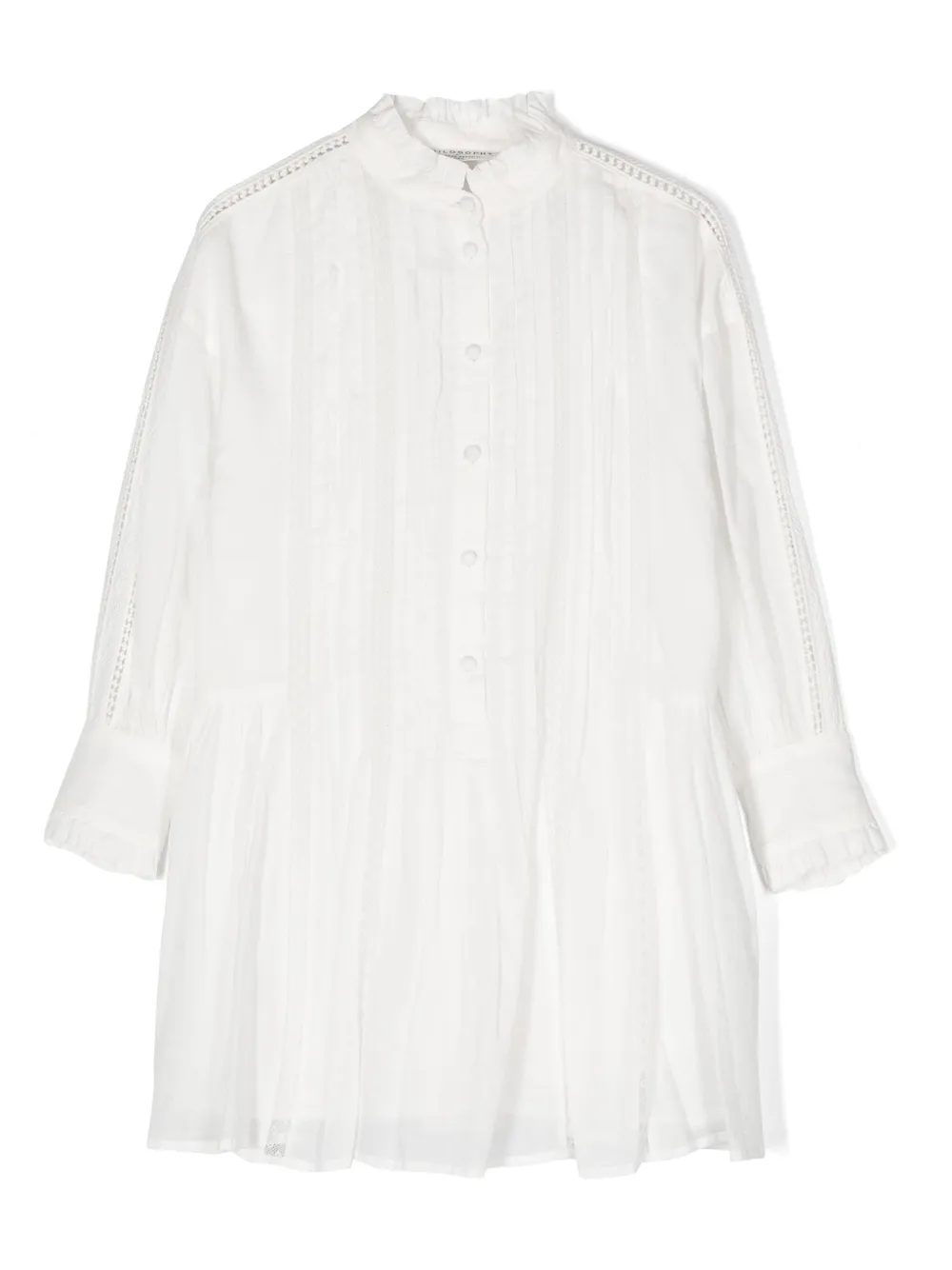 Платье со складками Philosophy Di Lorenzo Serafini Kids, белый
Платье со складками Philosophy Di Lorenzo Serafini Kids, белый