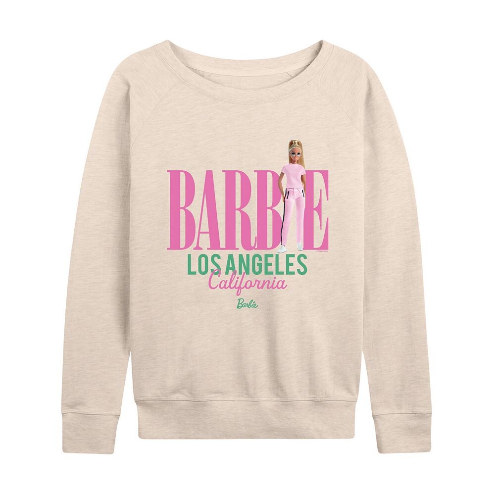 Женский легкий свитшот из френч терри с графическим рисунком Barbie Los Angeles, бежевый
Женский легкий свитшот из френч терри с графическим рисунком Barbie Los Angeles, бежевый