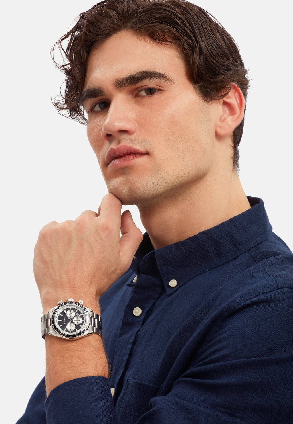 Часы с хронографом Breil, черный 
Часы с хронографом Breil, черный