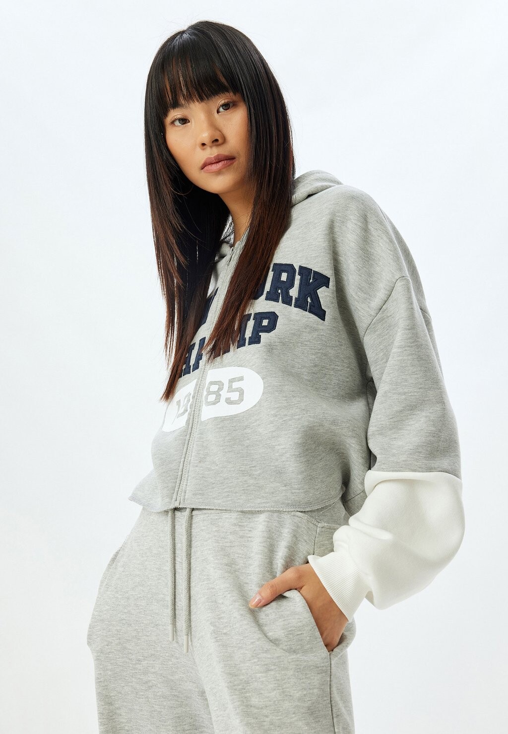 Толстовка на молнии Koton, серый
Толстовка на молнии Koton, серый