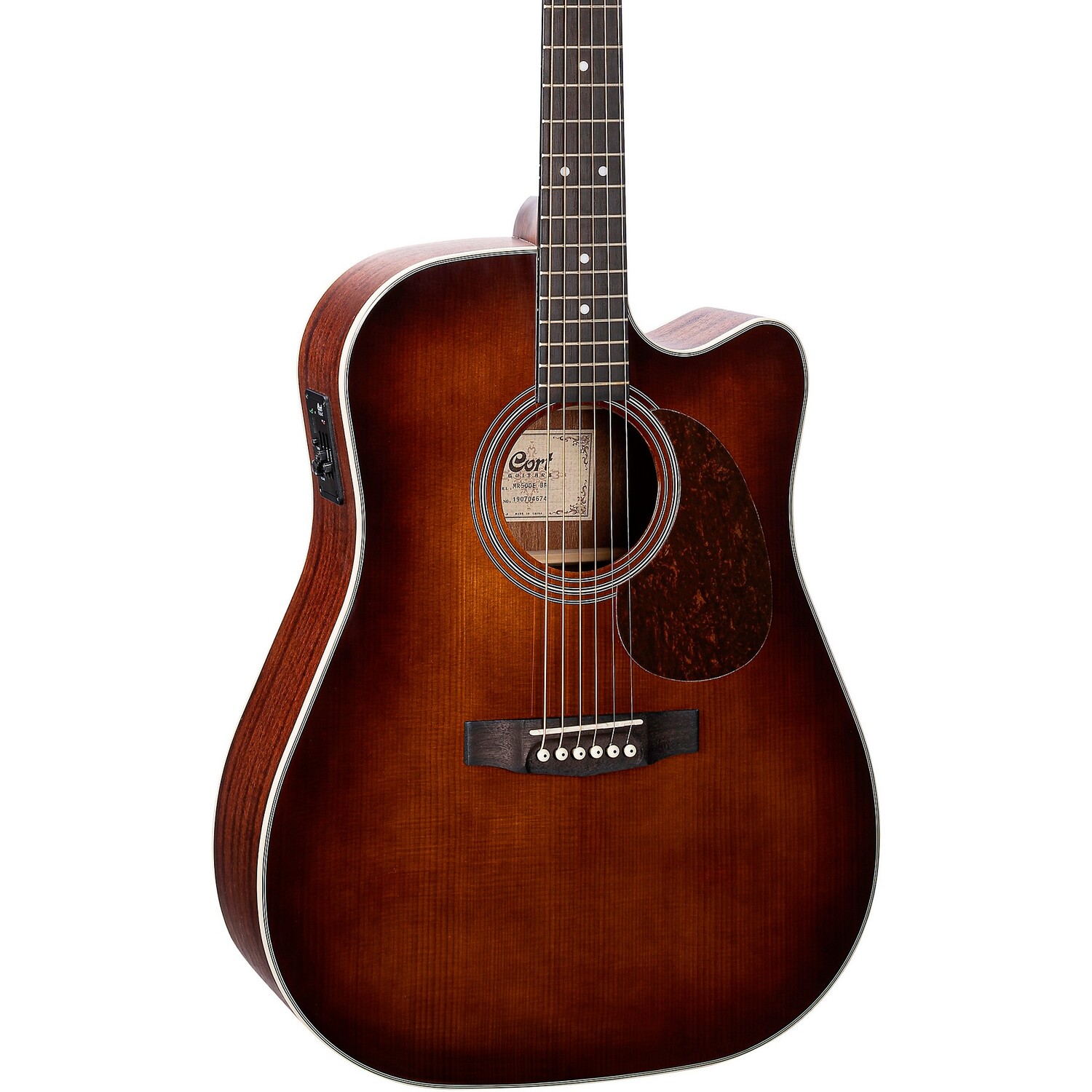 Акустически-электрическая гитара Cort MR500E MR Series Dreadnought Venetian Cutaway Brown Burst
Акустически-электрическая гитара Cort MR500E MR Series Dreadnought Venetian Cutaway Brown Burst